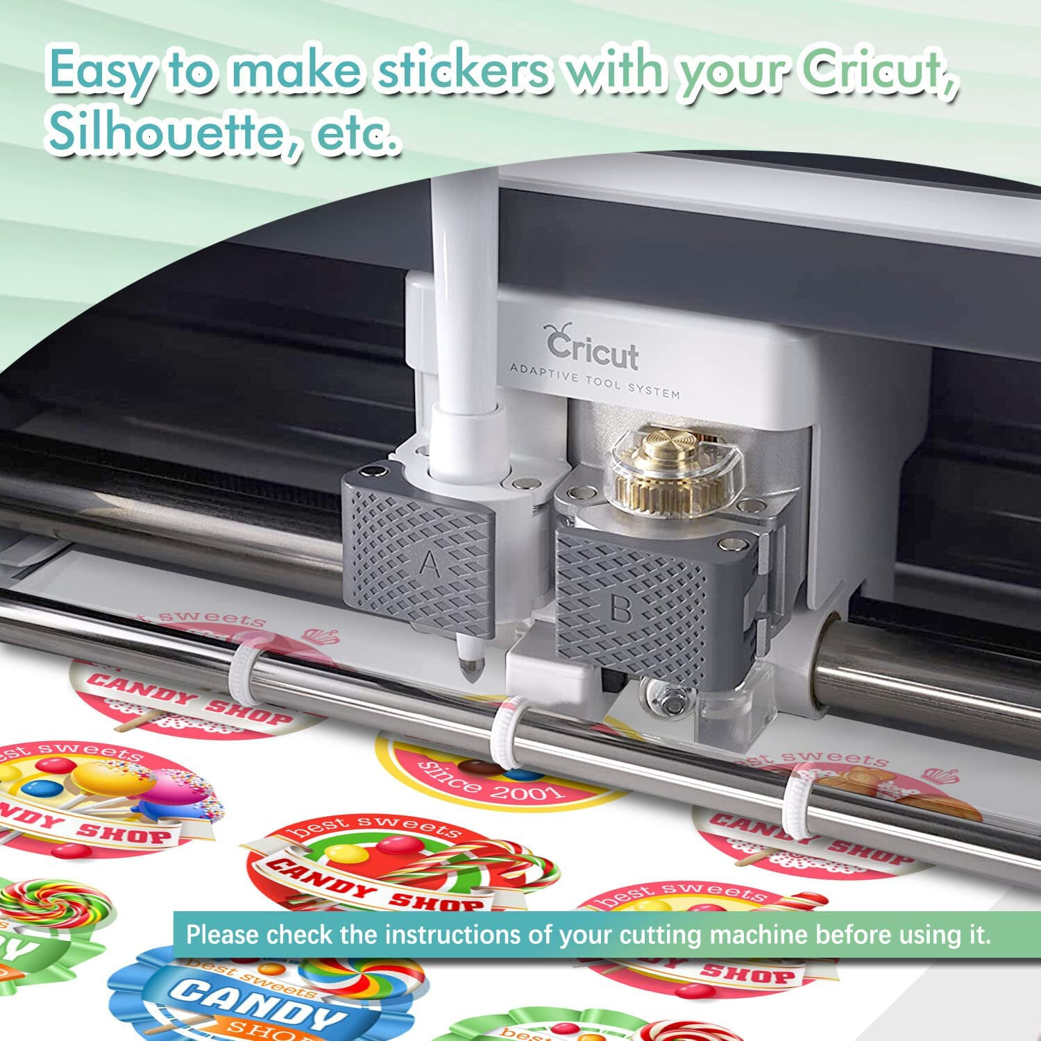 Koala Printable Vinyl Sticker Paper Waterproof Bulk 200 Matt Inkjet Laser Print
