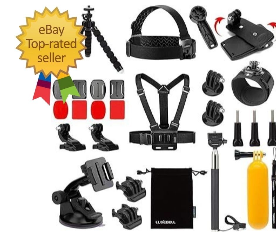 Accessories Kit for AKASO EK5000 EK7000 4K WiFi Action Camera GoPro Hero 12 11