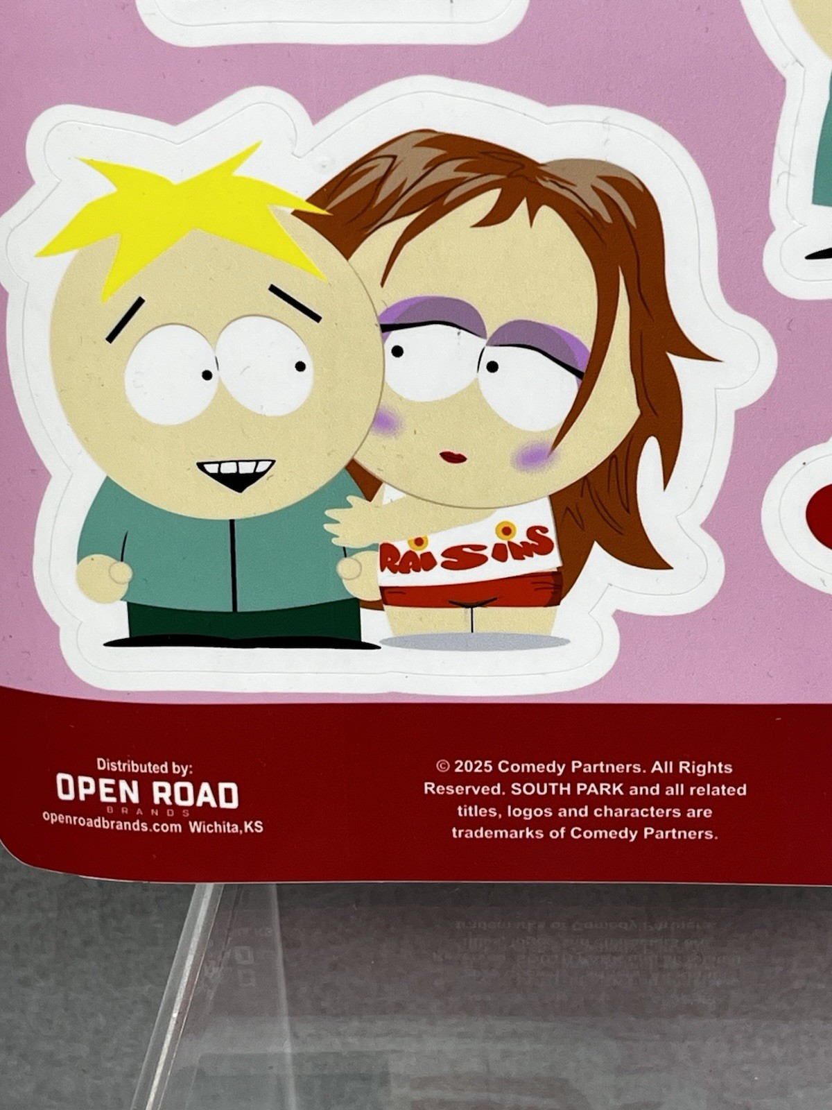 Open Road South Park Weather Resistant Adhesive Decals