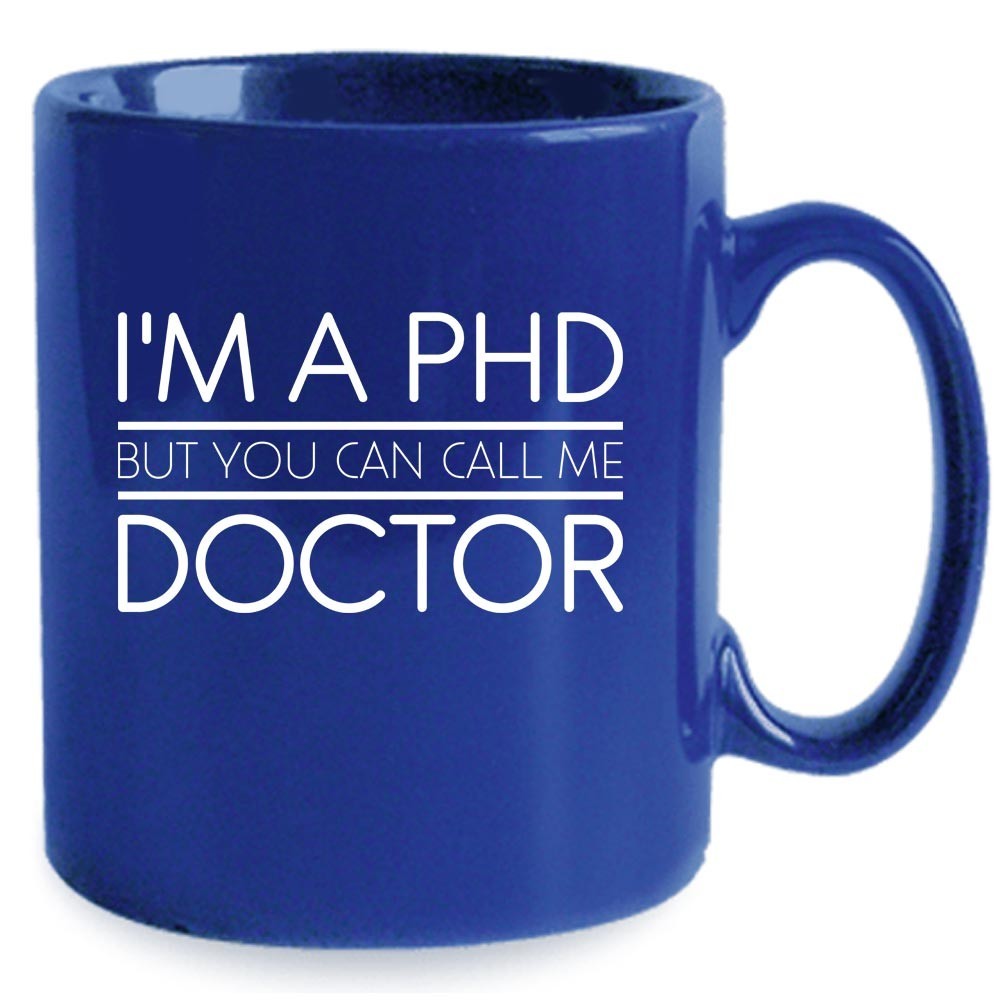 Funny Doctor Vinyl PHD Graduate Decal Die Cut Call Me Doctor Sticker Window Mug