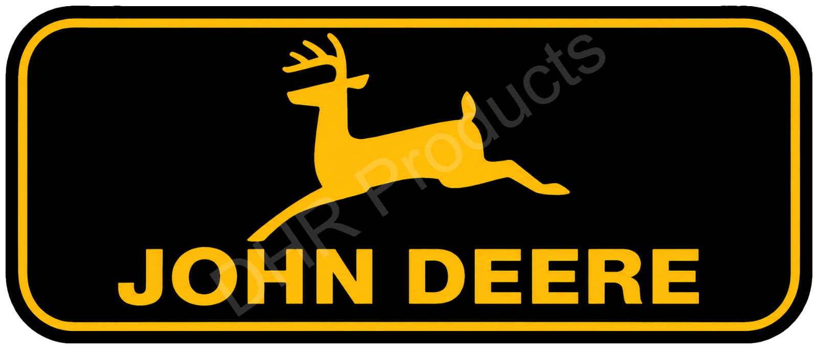 John Deere Vintage Tractor Logo Vinyl Sticker/Decal 16