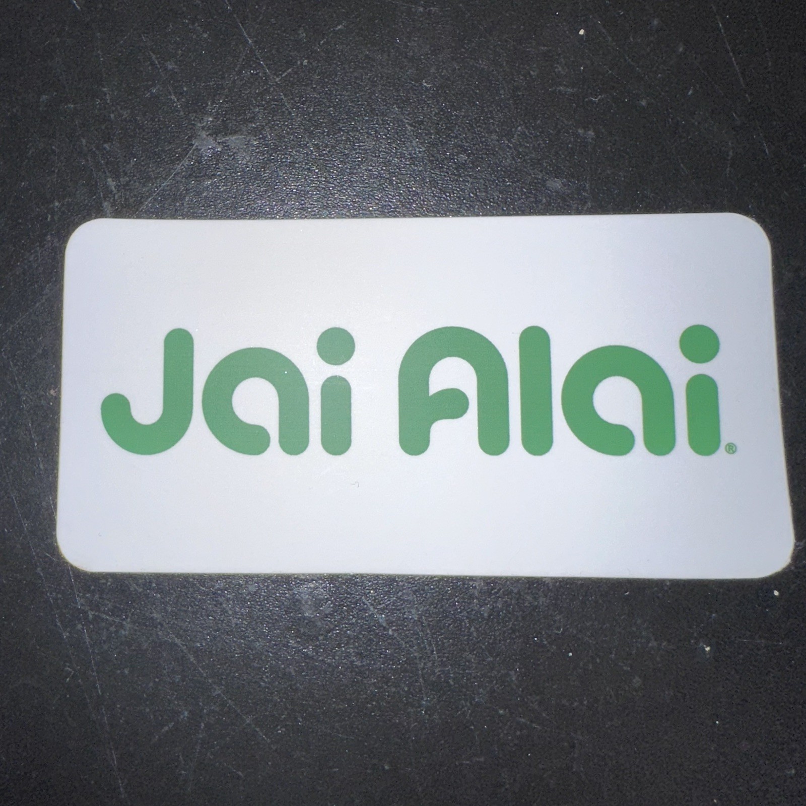 Cigar City Brewing Jai Alai Sticker Decal IPA Tampa Florida Man White Rectangle