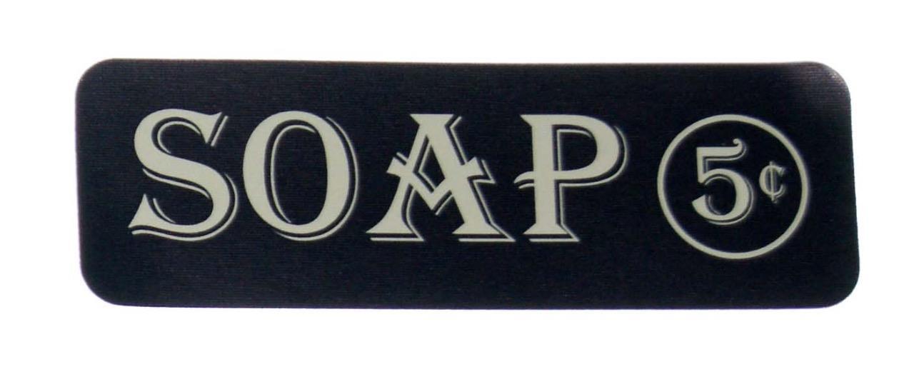Soap – Hand Towels Free – Hot Water Set of 3 Removable Vinyl Decal Stickers
