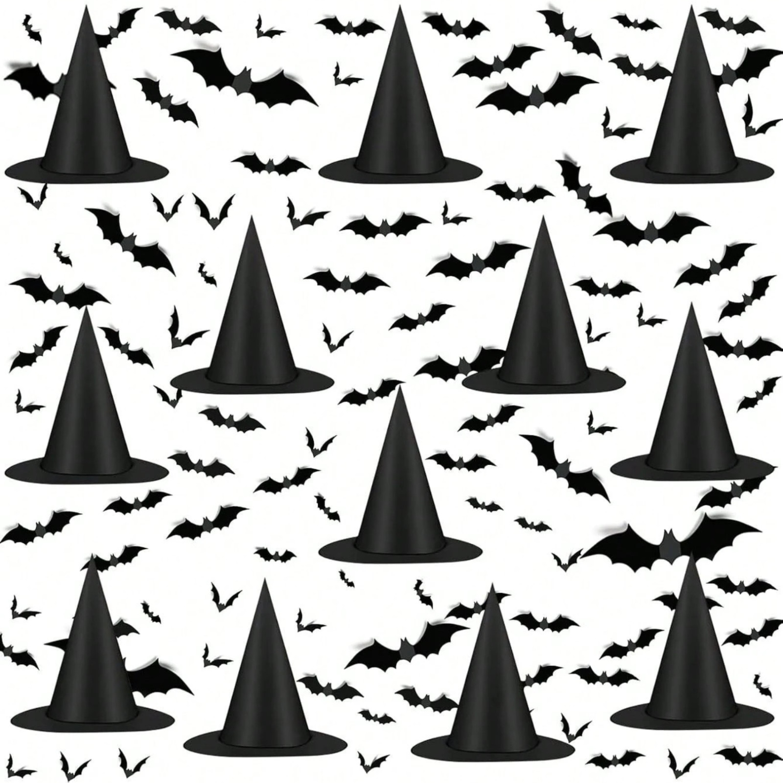 3D Bat Stickers 4 Sizes DIY Wall Halloween Decor Scary Bats For Haunted Home New