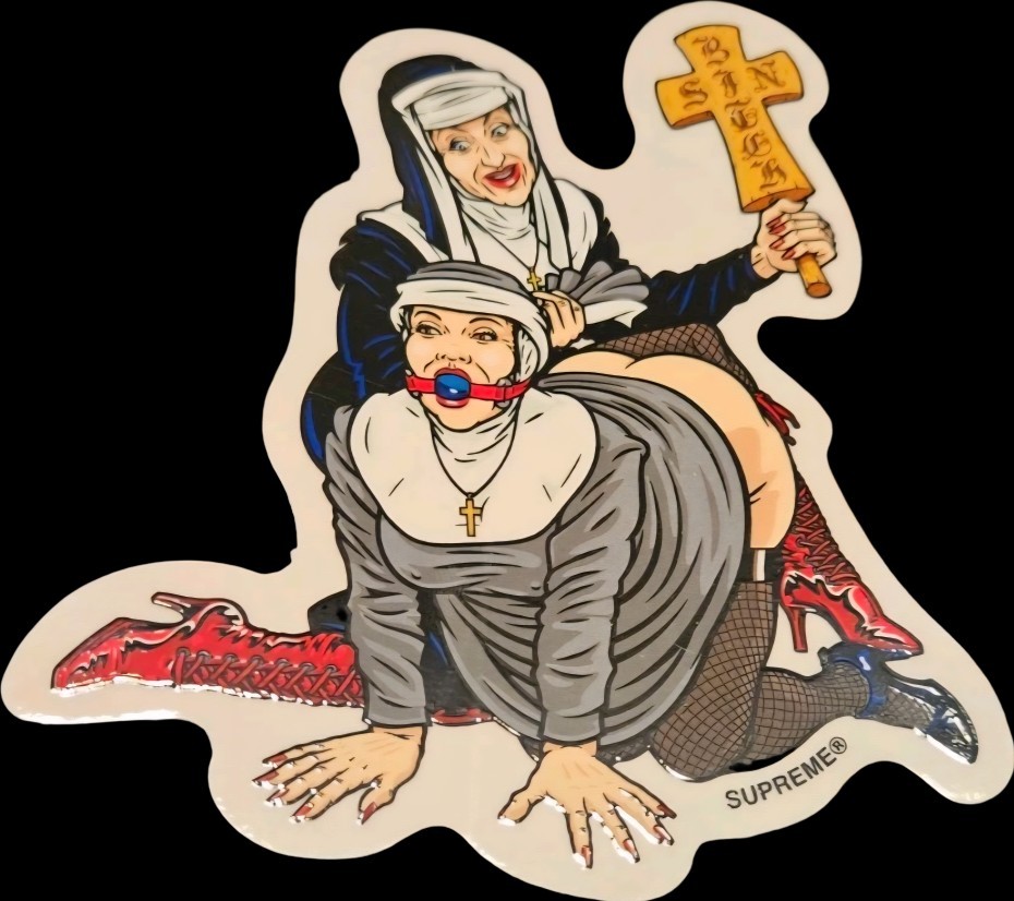 Supreme Sticker 3" Die Cut Gloss Skateboard Water Bottle Tablet Laptop Etc