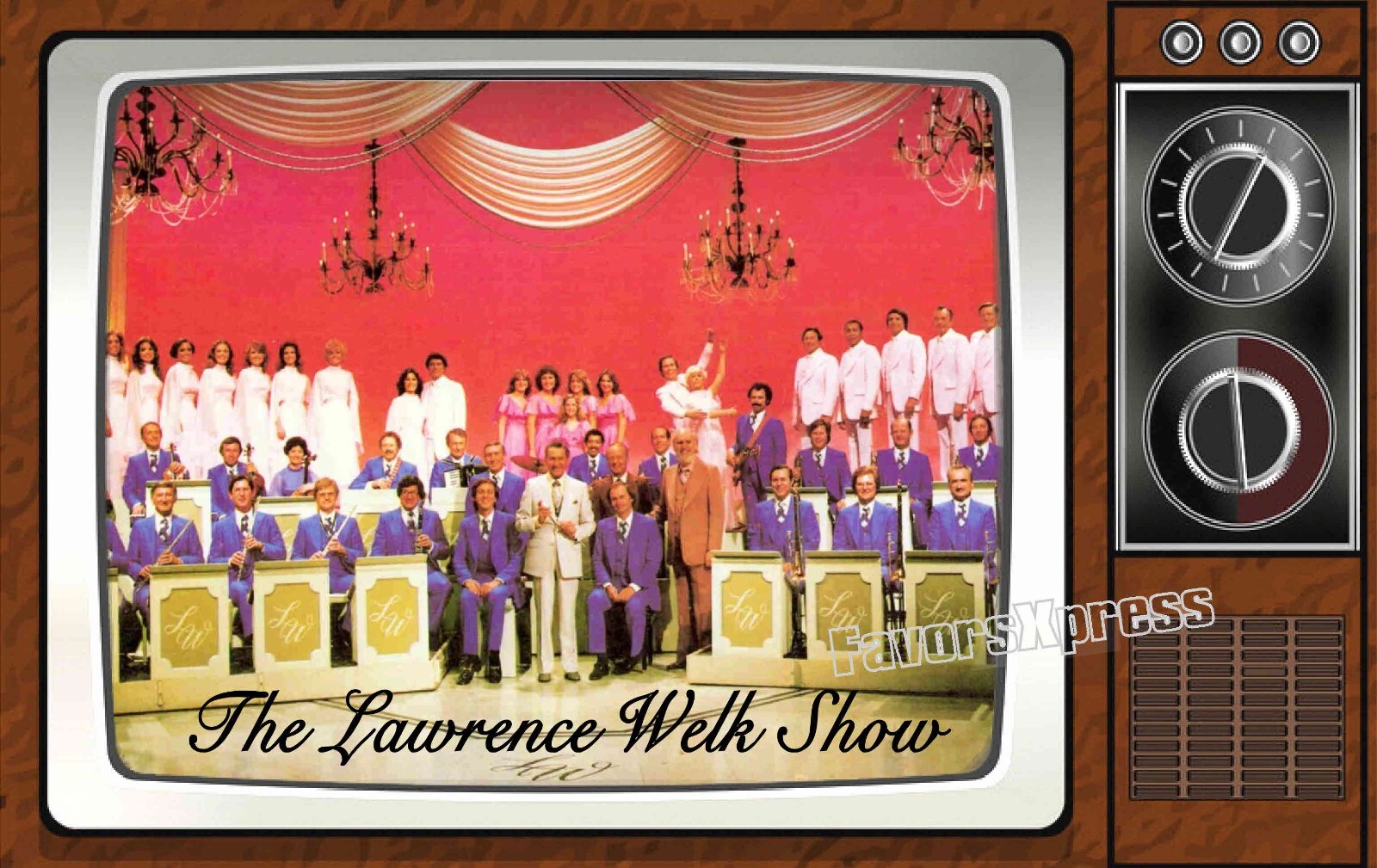 The Lawrence Welk Show Classic TV Show PHOTO MAGNET 4 X 2.5 INCHES
