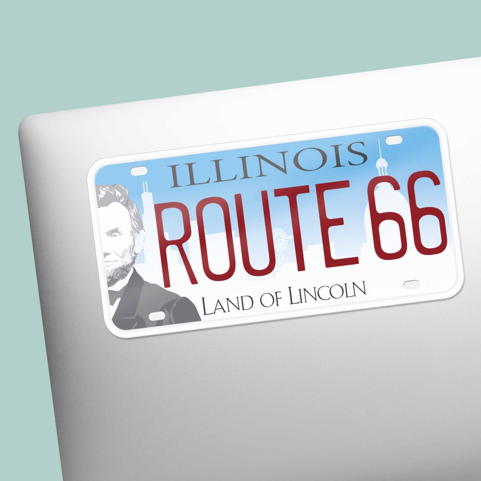 Route 66 State License Plate Bumper Stickers – Choose Your State Decal