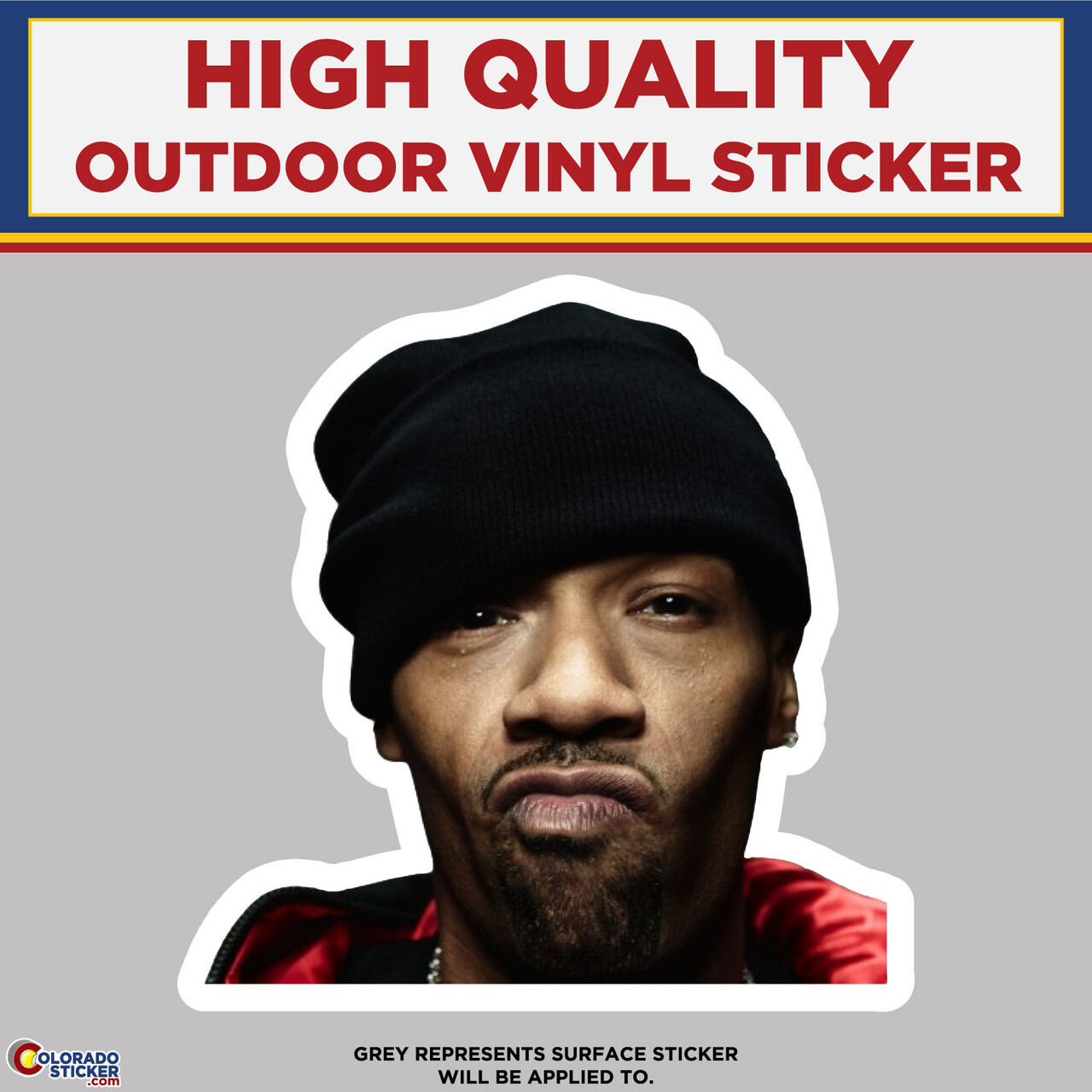 Redman, High Quality Vinyl Stickers