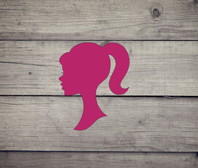 Barbie Head Decal – It's a Barbie World – Vinyl Decal – Cars, Laptops, Stanley