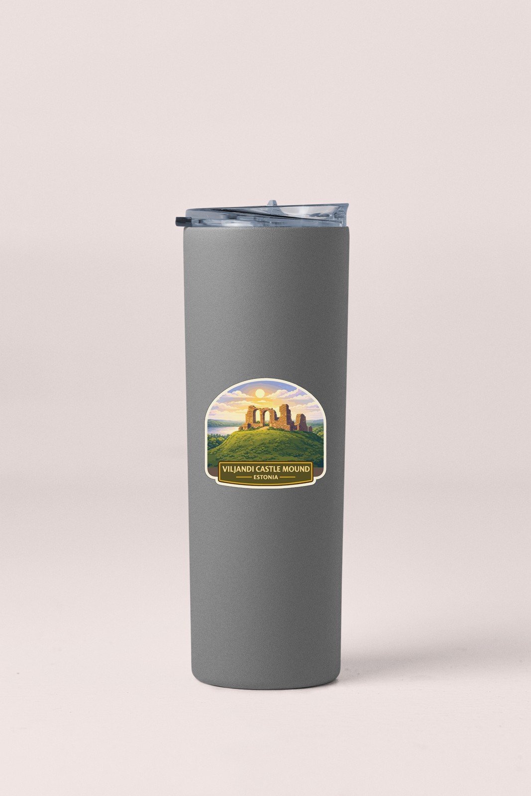 Viljandi Castle Mound Estonia Sticker Decal Vinyl Die-Cut World Heritage Sites