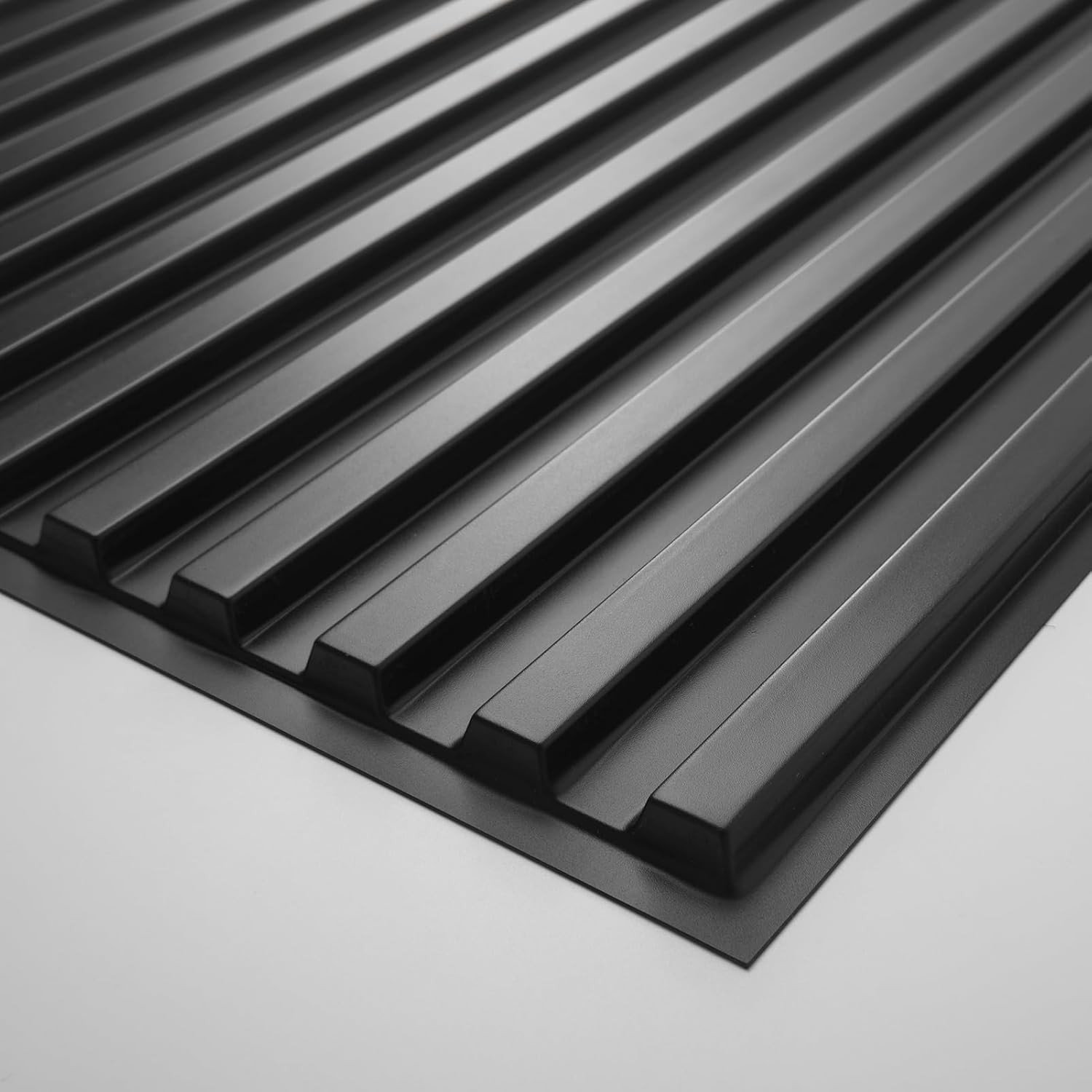 12-Pack Slat Design 3D Wall Panels for Interior Wall Decor, 2X4 FT PVC Decorativ
