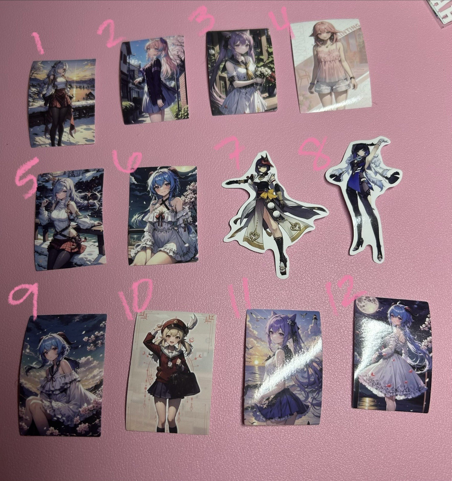 Genshin Impact And More Anime Stickers – 4
