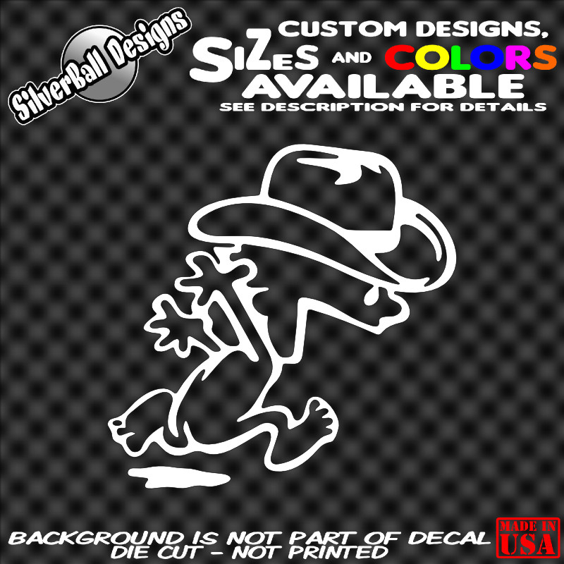 Calvin Running Naked – Custom Vinyl sticker Car Truck Window