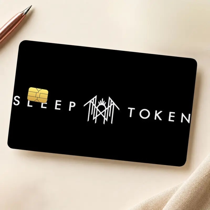 Sleep Token Card Skin Alternative Metal Fan Gift Card Cover Bookish Merch Gift