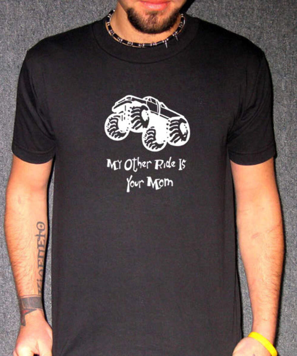 My Other Ride Is Your Mom T-Shirt – Funny Joke & Humor Tee