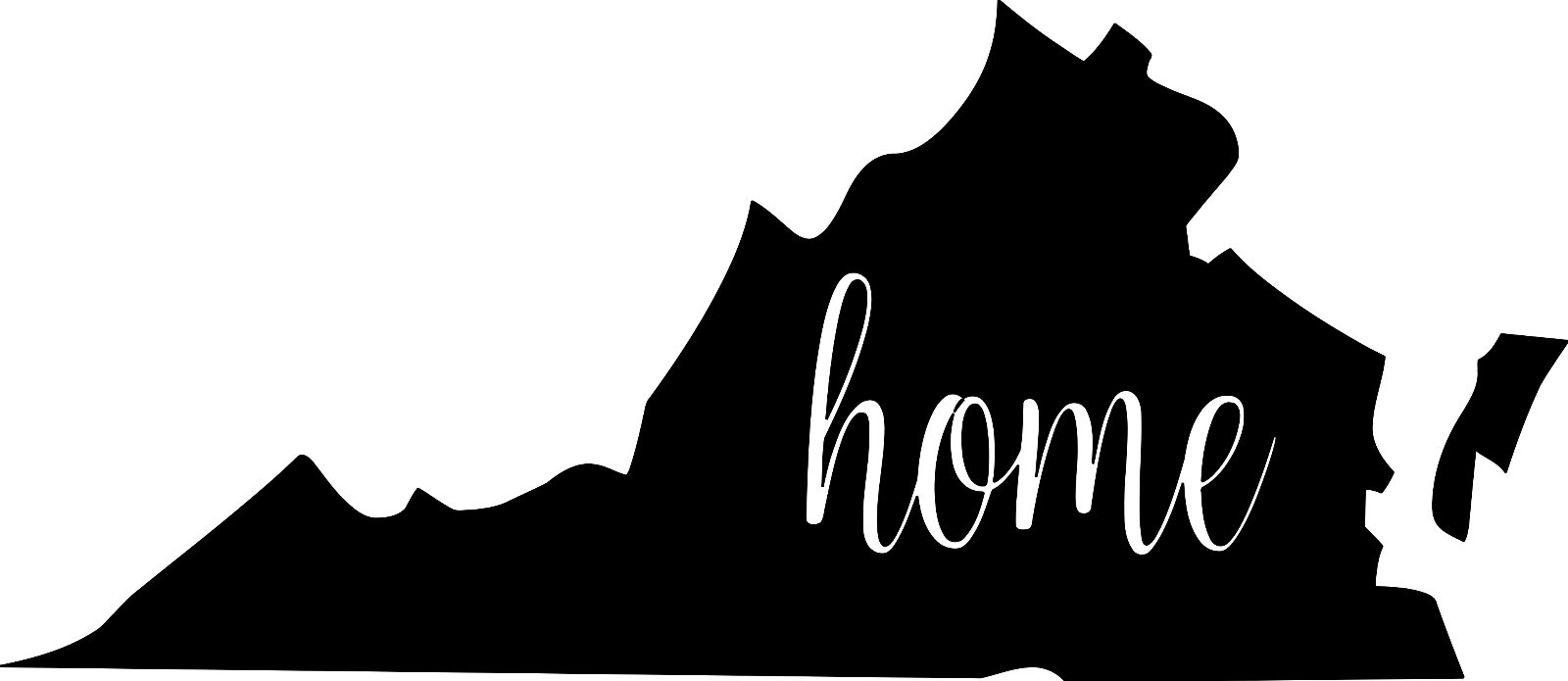 VIRGINIA Vinyl Sticker – VA Home State Richmond RVA – Die Cut Decal
