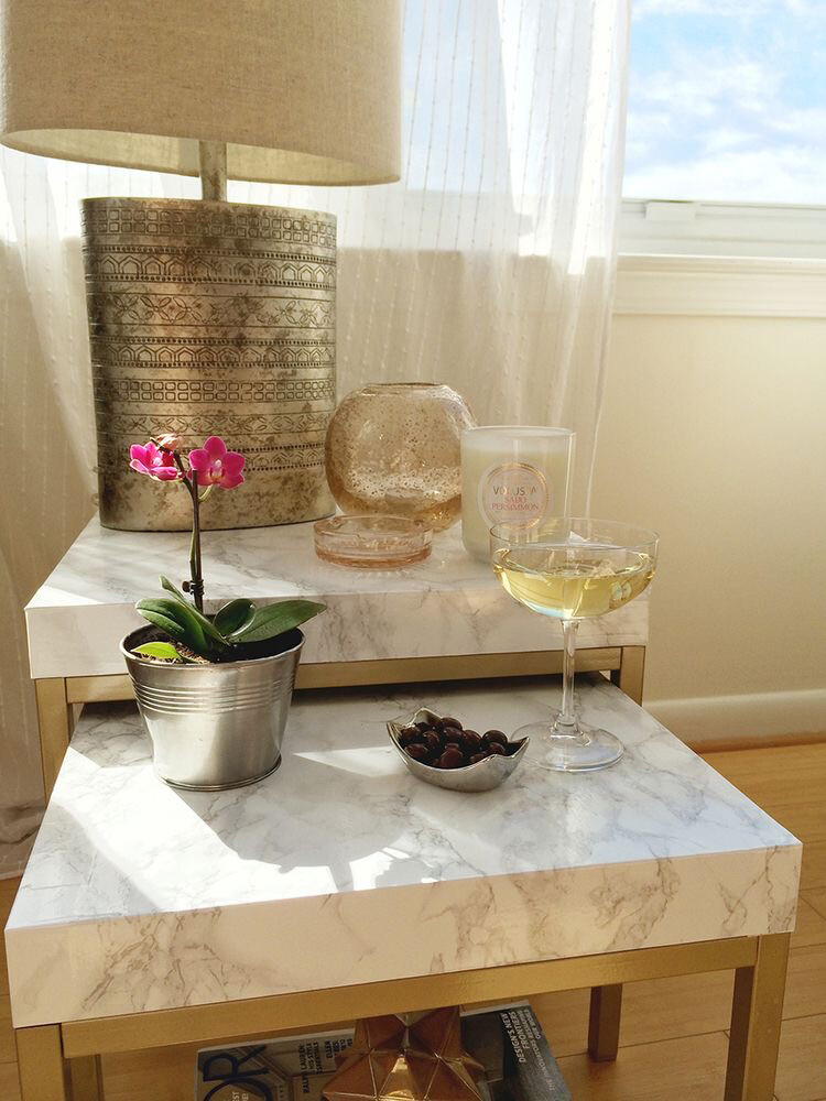 EZ FAUX DECOR Peel and Stick Countertops, Vinyl Marble Contact Paper, Waterproof