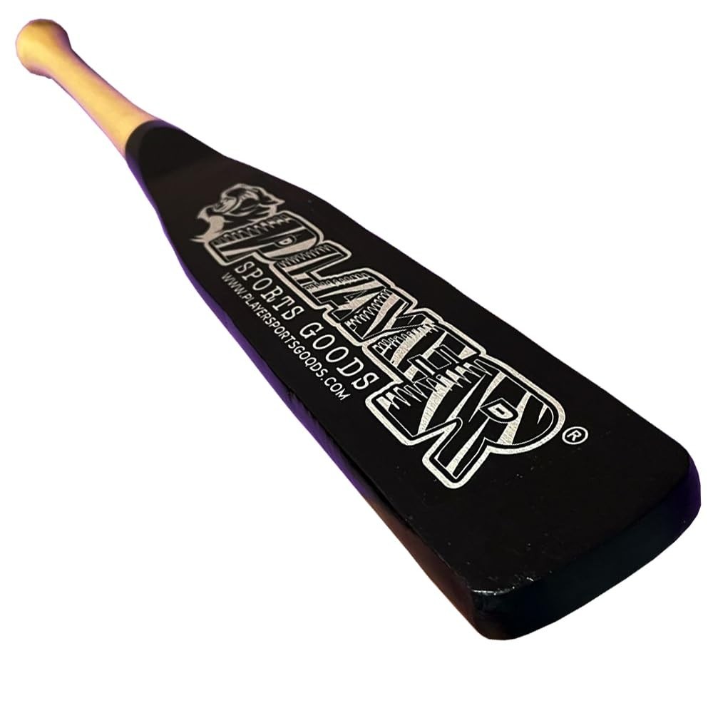 29" Pro Maple Flat Half Paddle Baseball & Softball Bat – 17 Oz, 2.75" Barrel, Ad