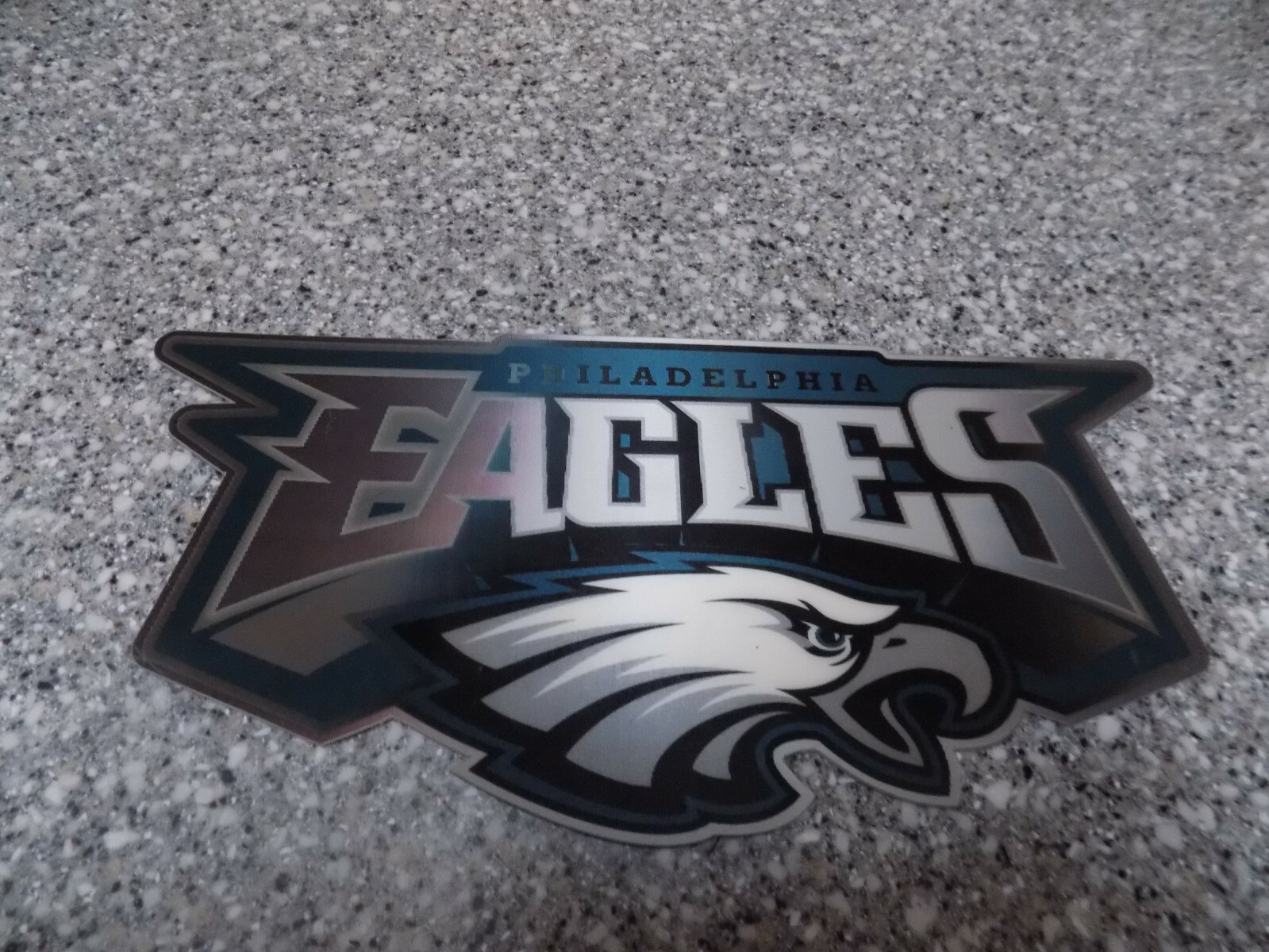Philadelphia Eagles HOLOGRAM!! Decal ~ Car Vinyl Sticker – Walls, 11" by 5"