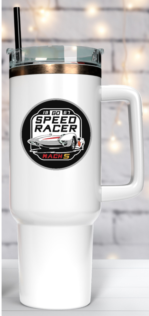 Speed Racer (1967) – 4" Handmade Vinyl Decal Sticker Car Truck Laptop Cooler 26