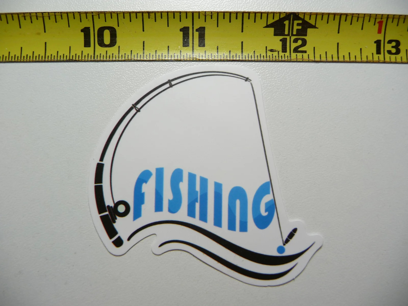 FISHING FISH ROD REEL BOBBER SMALL STICKER DECAL SPORTS OUTDOOR LIFE HOBBY
