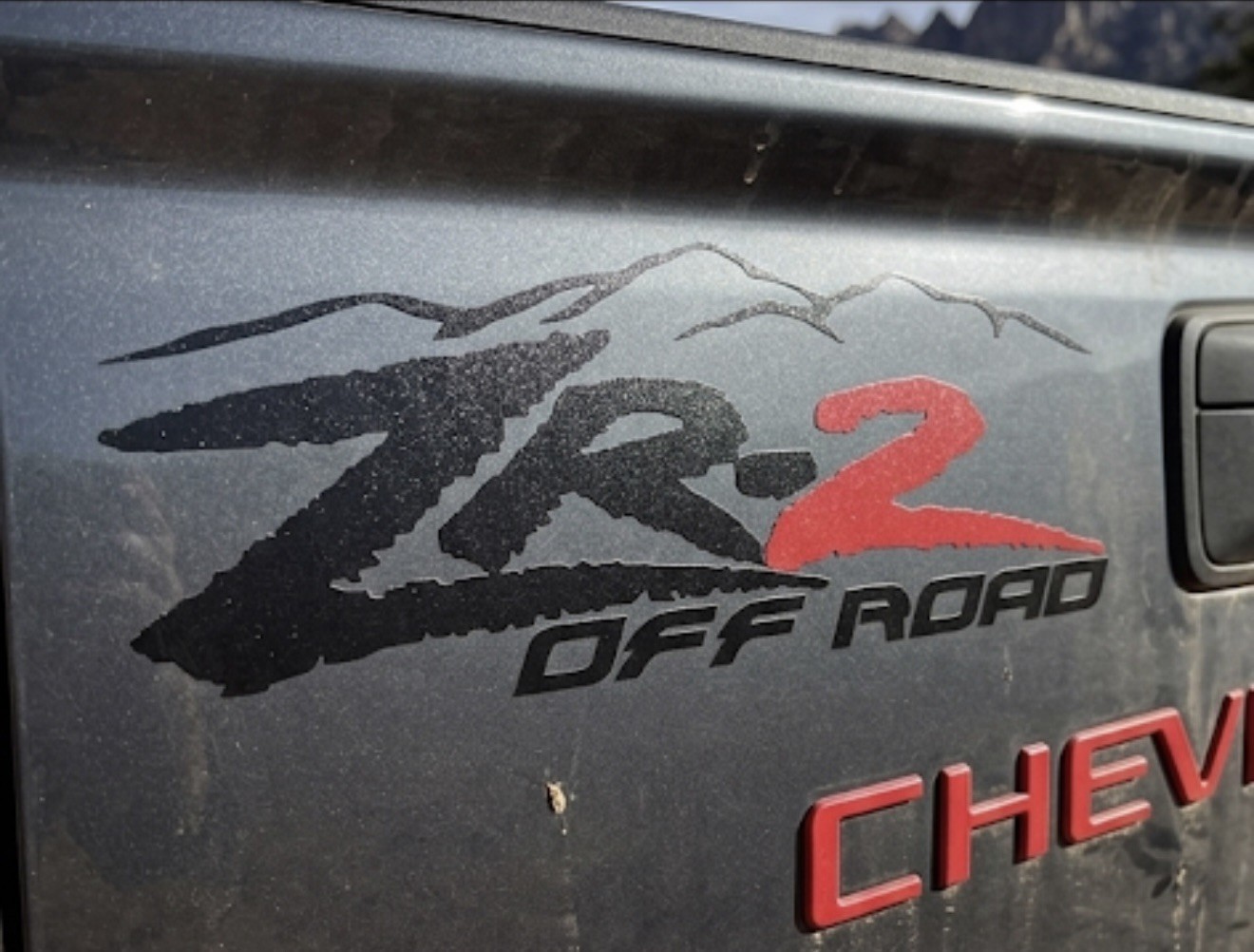 X 2 ZR Decal ,for Chevy ZR2 11” X 4” Car Sticker Decal Vinyl ￼