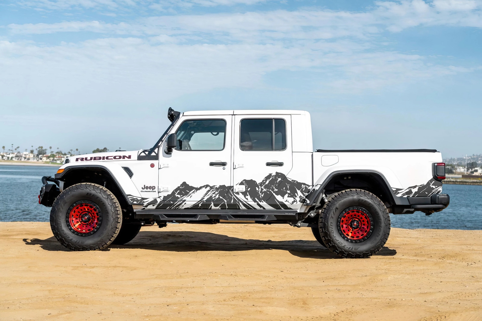 Aftermarket Mountain Truck Graphic Decal. Overland Vinyl Decal. #7085