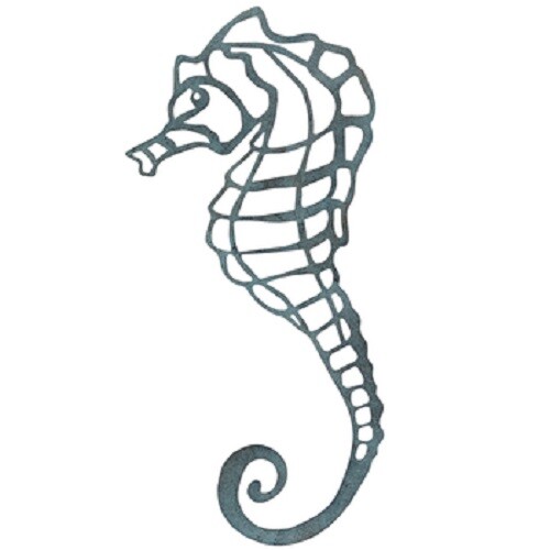 SEAHORSE Tropical Ocean Vinyl Decal Car Jeep Truck Bumper Wall Home