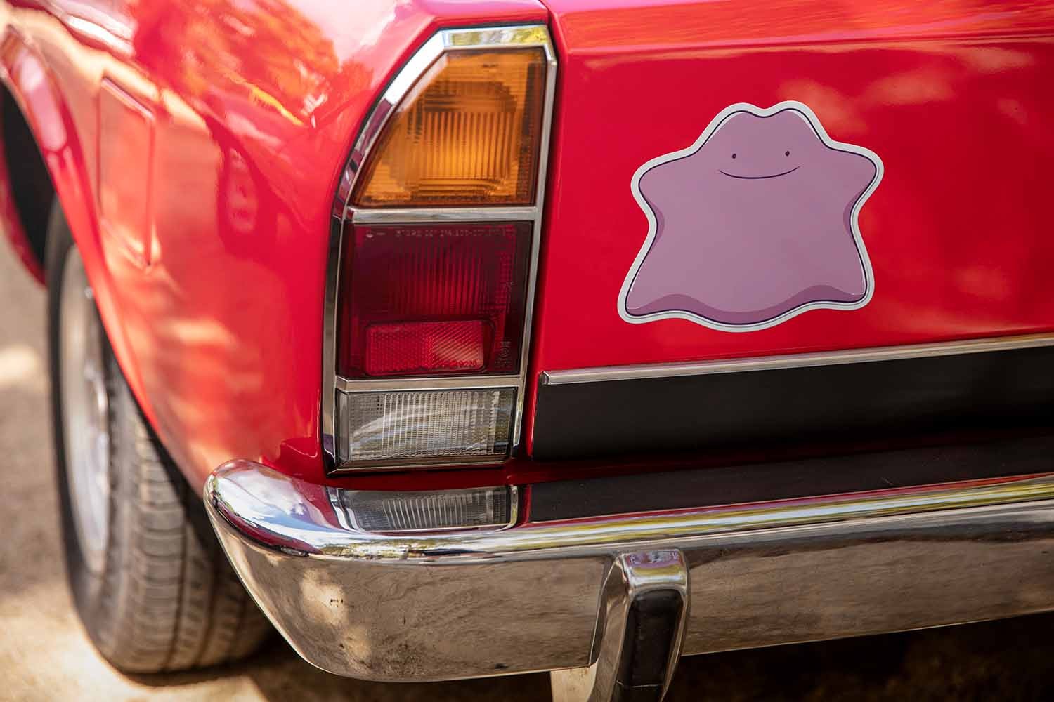 Funny Ditto Sticker – Pokémon Vinyl Decal (3–8" Wide) | Glossy Weatherproof