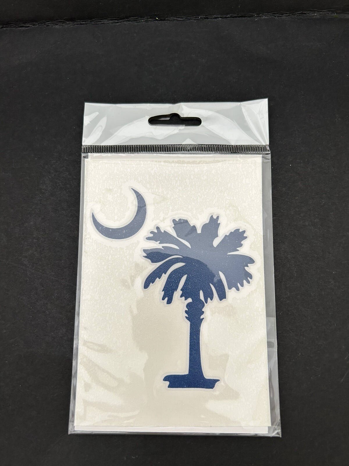 Palmetto Tree & Moon – SC – Palm – South Carolina – Vinyl Decal