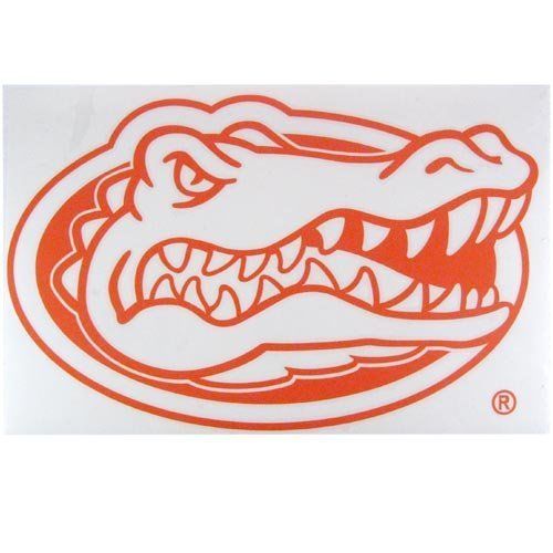 10" Large Florida Gator die cut Vinyl car decal sticker Boat Alligator College