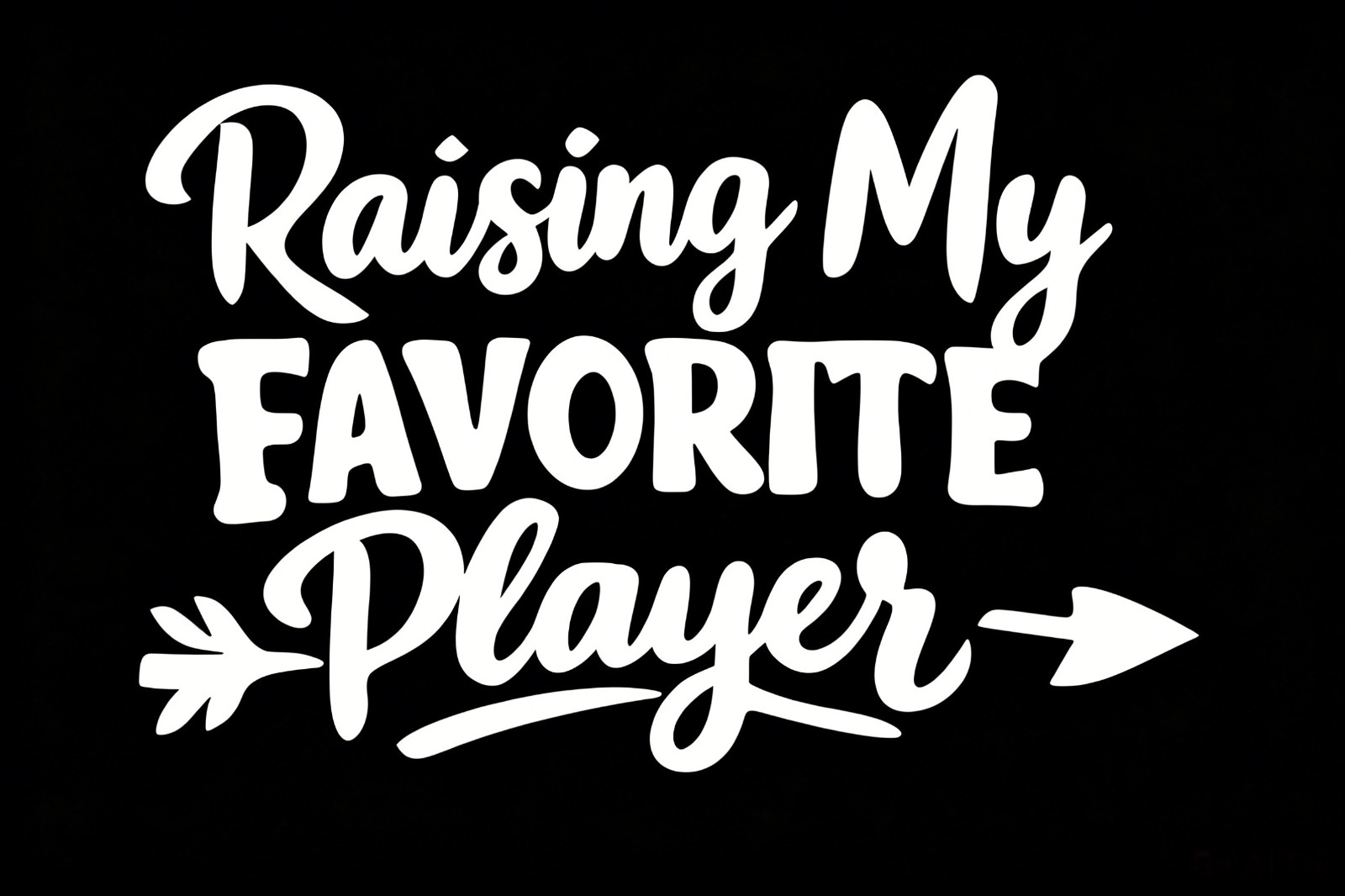 6X4" Raising My Favorite Player Car Decal Soccer Fan Funny Vinyl Sticker