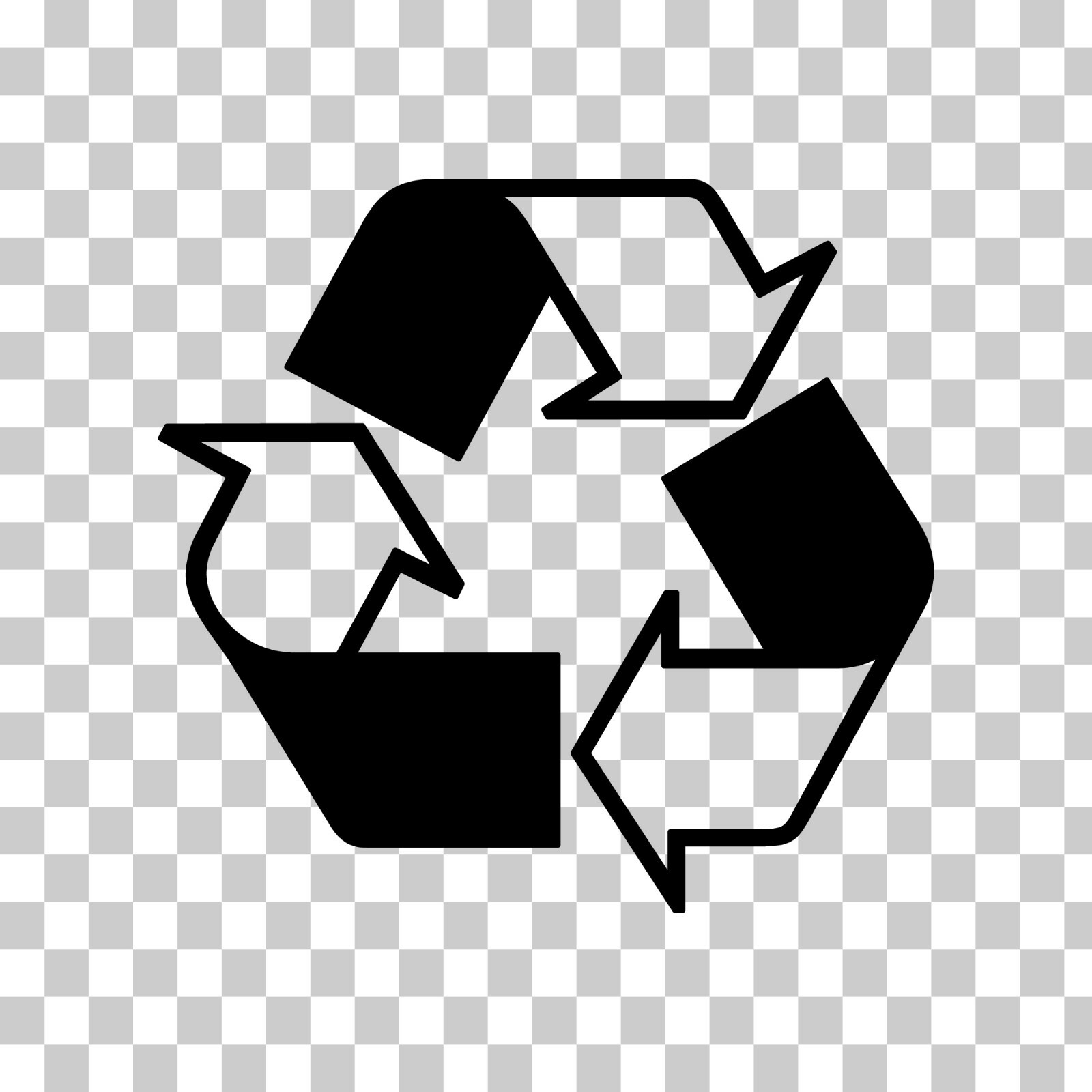 Recycle Symbol – Reduce, Reuse, Renew – Custom Vinyl Sticker – Decal