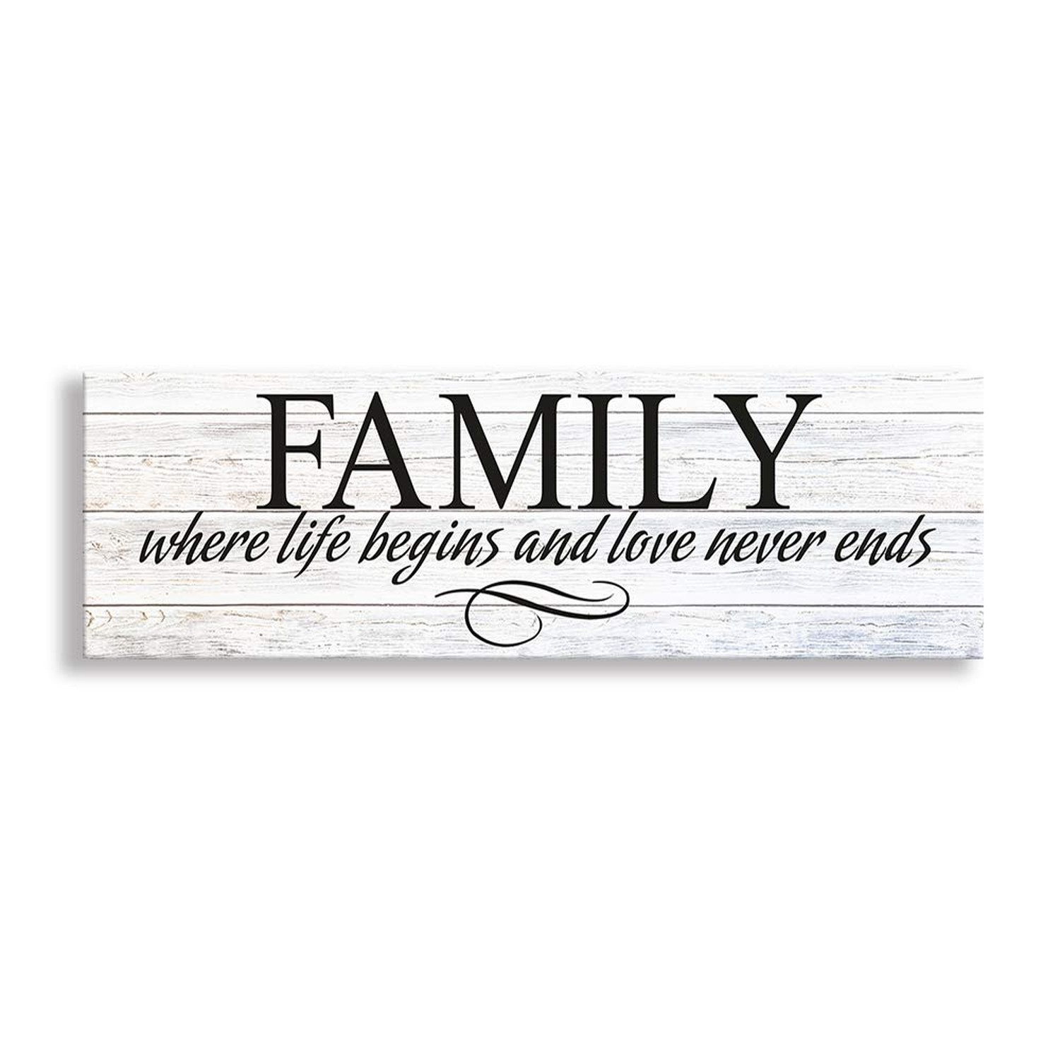 Kas Home Inspirational Quotes Motto Canvas Wall Art,Family Prints Signs Frame…