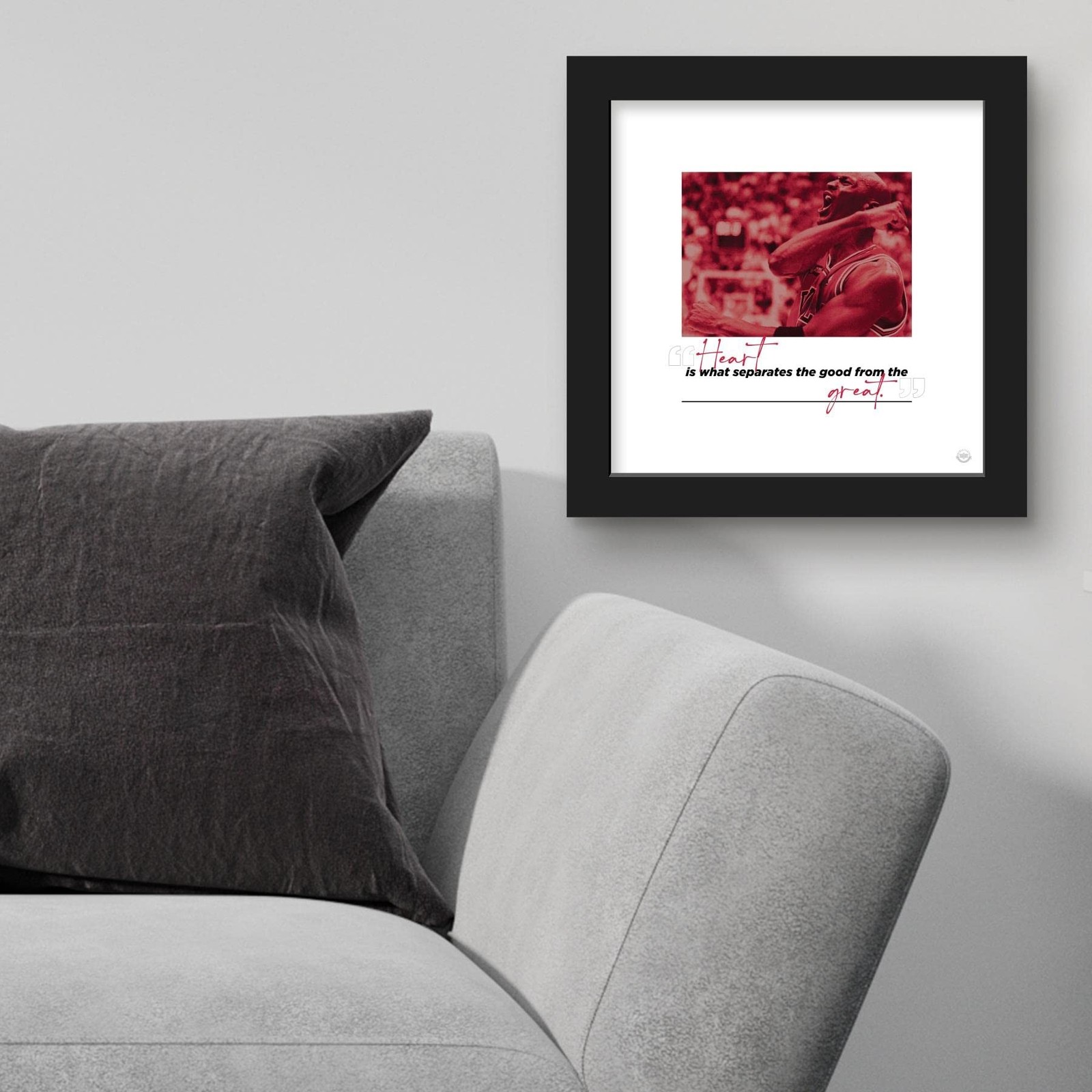 Trends International Gallery Pops Michael Jordan – Quote Heart Wall Art Wall …