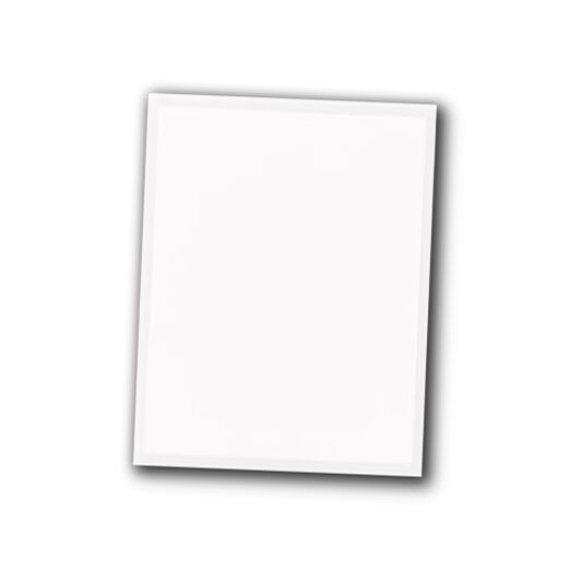 Window Stickers for Car Dealers -Plain Blank White – Exterior, 'Outdoor' |