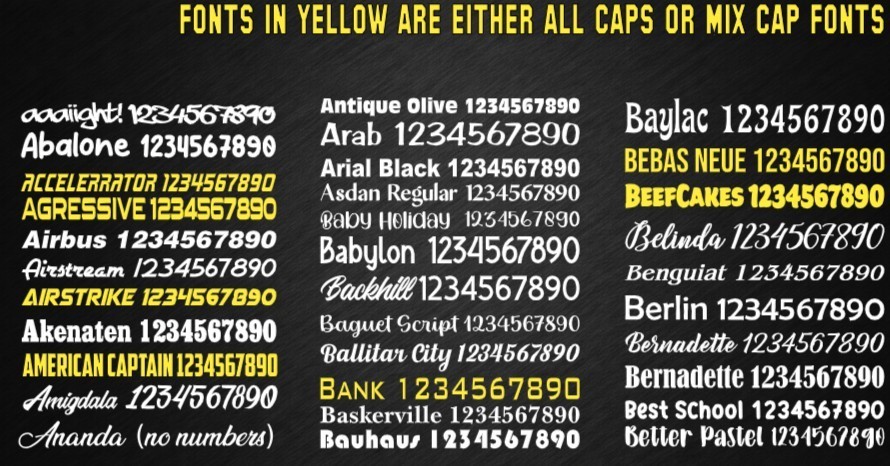 Custom Vinyl Decal Sticker Personalized Text Lettering Car Truck Window Wall