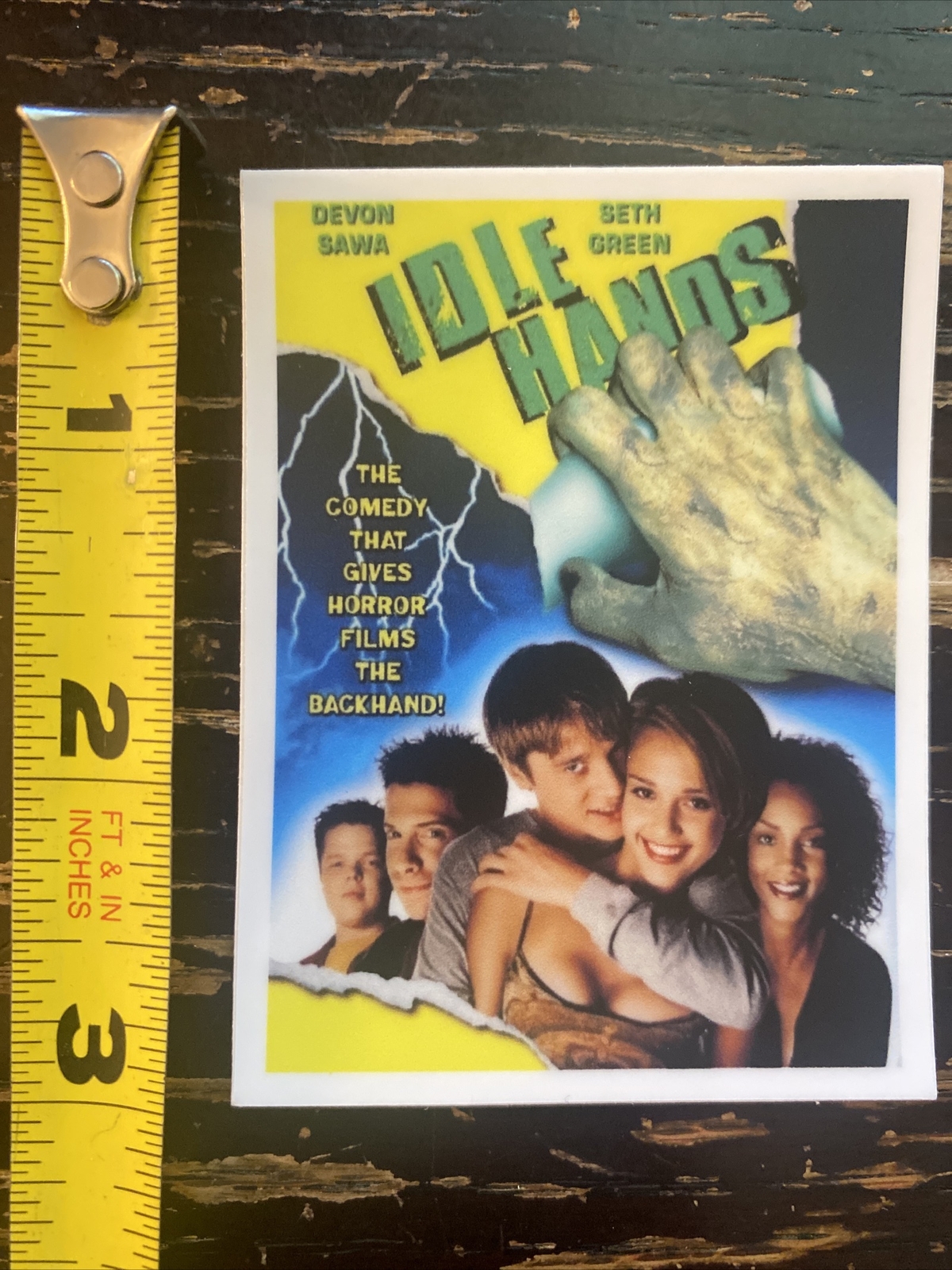 Idle Hands – Seth Green/Jessica Alba (THIS IS A STICKER) Dishwasher Safe