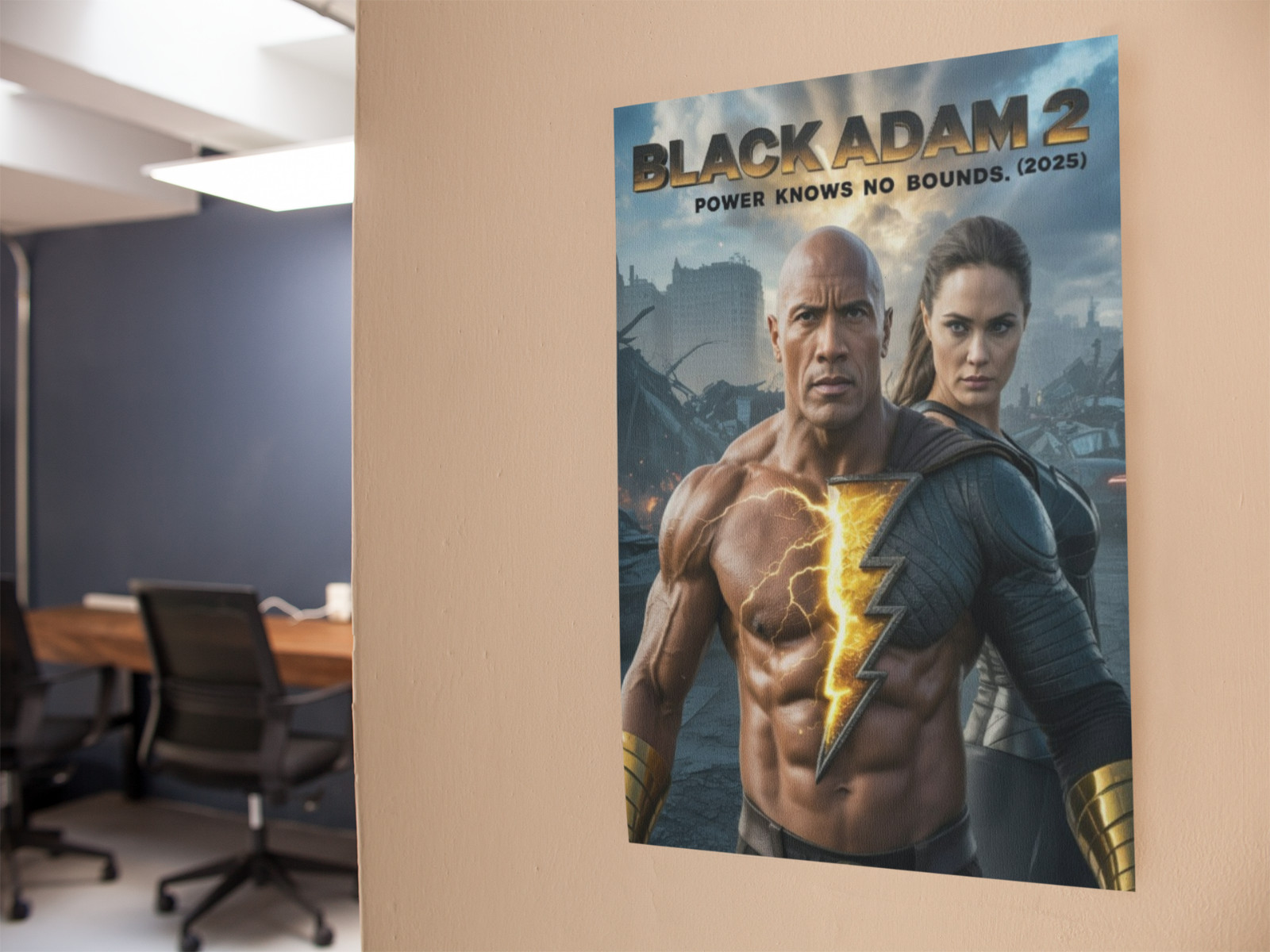 Dark Comic Antihero Wall Vinyl Decal Poster Print Removable Adhesive Graphic