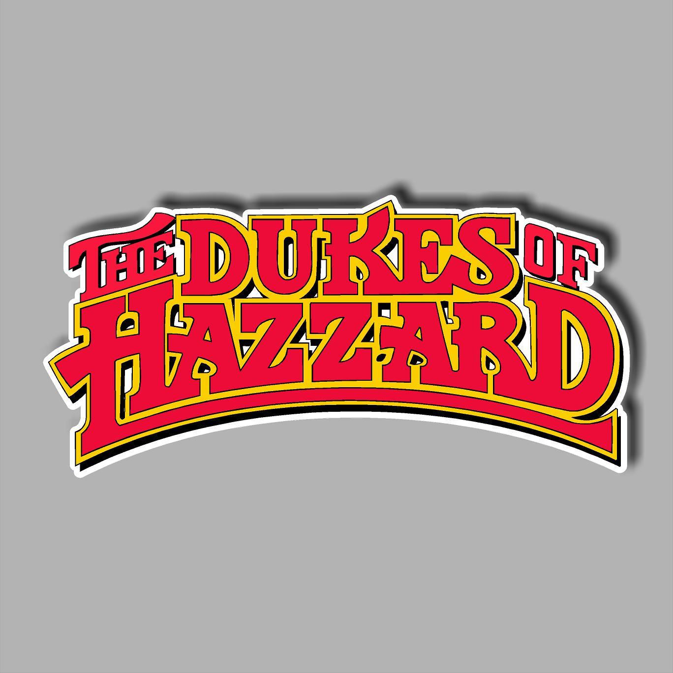Dukes of Hazzard Vinyl Wall logo Decal Sticker General Lee Various Sizes