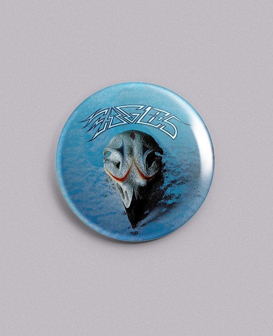 EAGLES – 1.25" Pin, Button, Badge – Band, Classic Rock