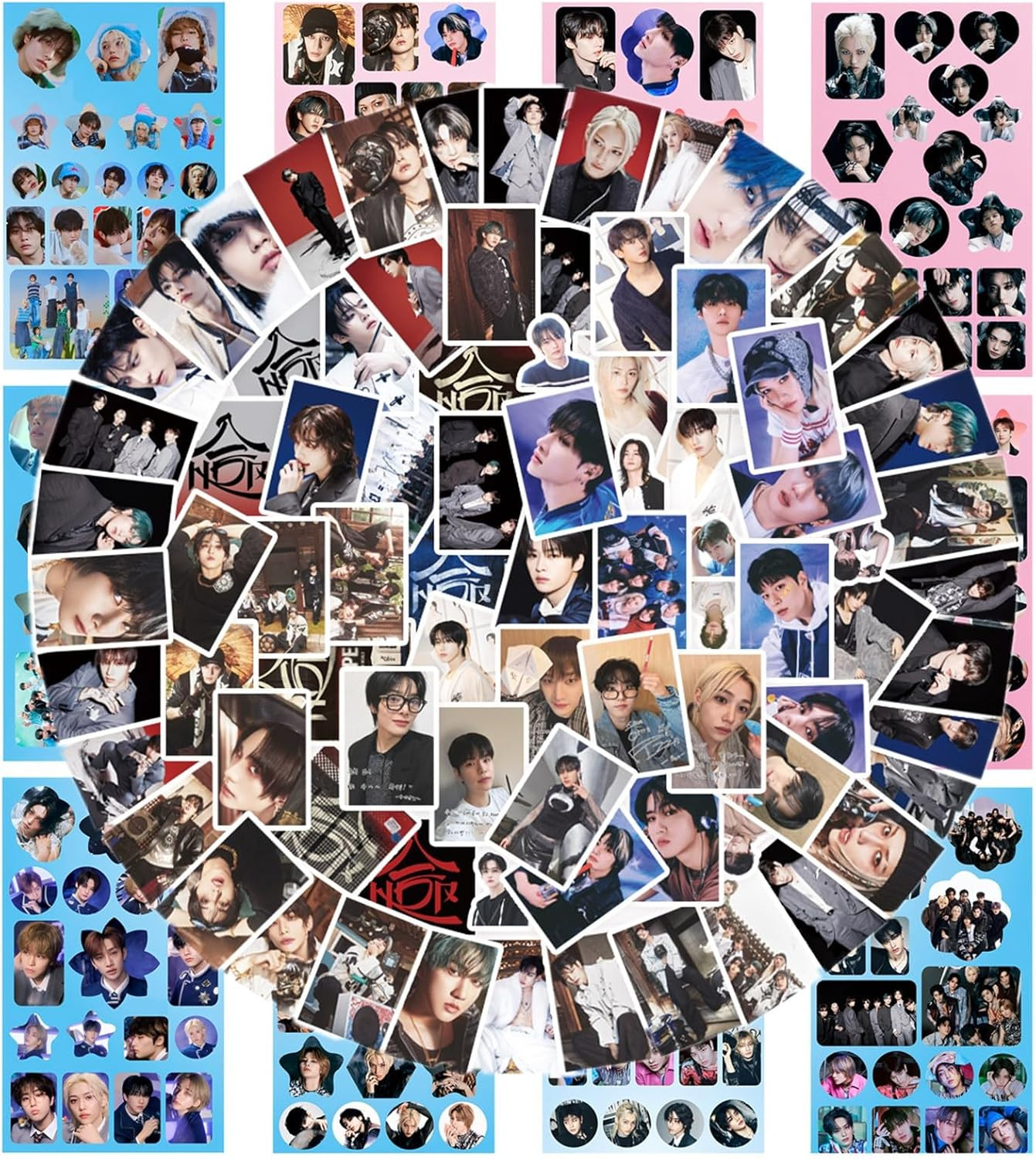 300PCS Stray-Kids Stickers Set,Cute Sticker for Door,Car,Skateboard,Cellphone,Gi