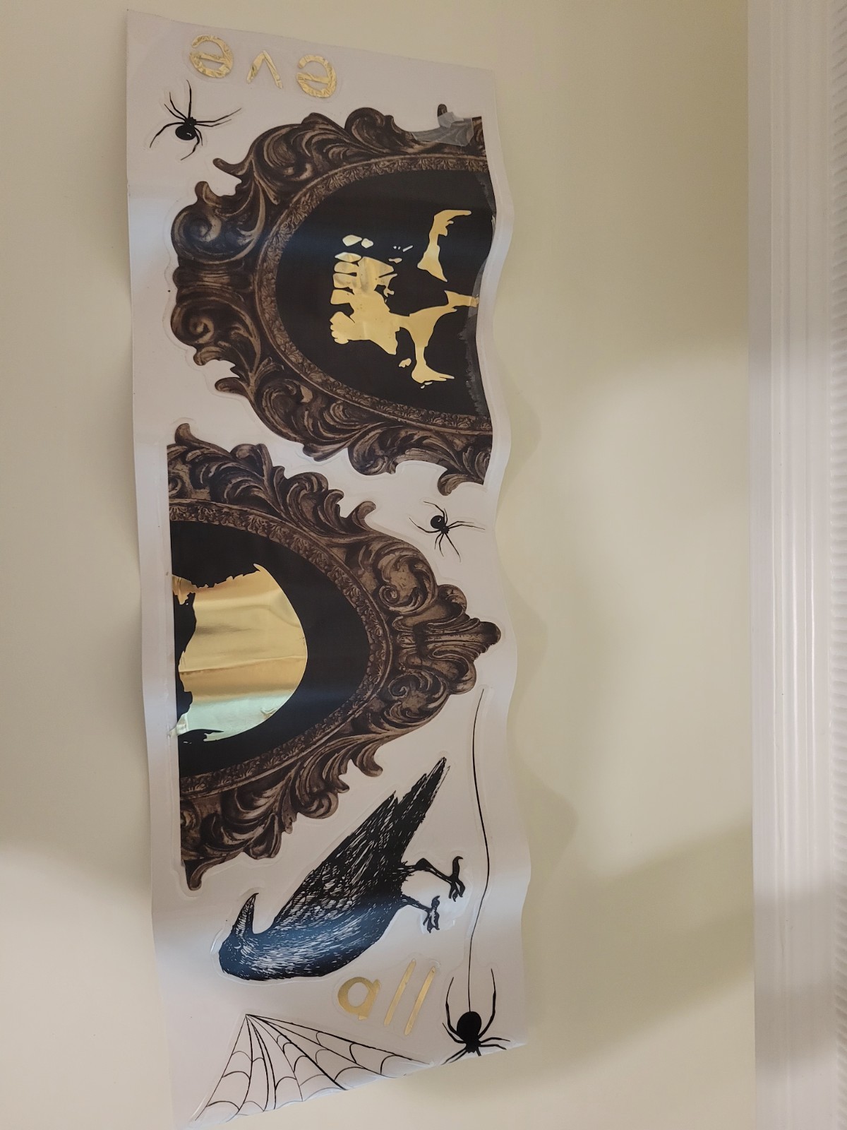 Impact Innovations Halloween Foil Accents Peel & Stick Wall Art