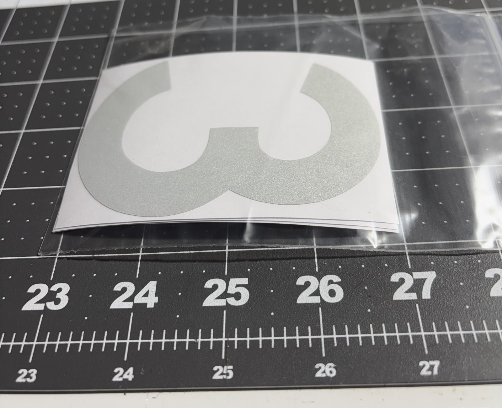 Four Reflective Number Sets 0-9 (3 Inch or 4 Inch)