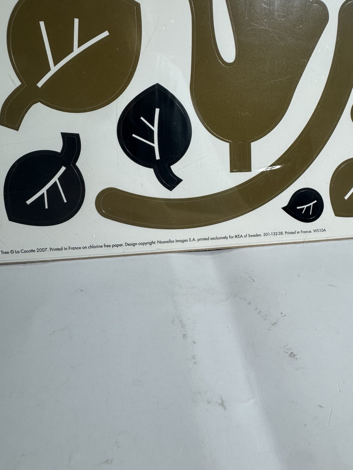 IKEA SLATTHULT LA COCOTTE WALL STICKERS 501.323.38 2007 NEW IN PACK! RARE!