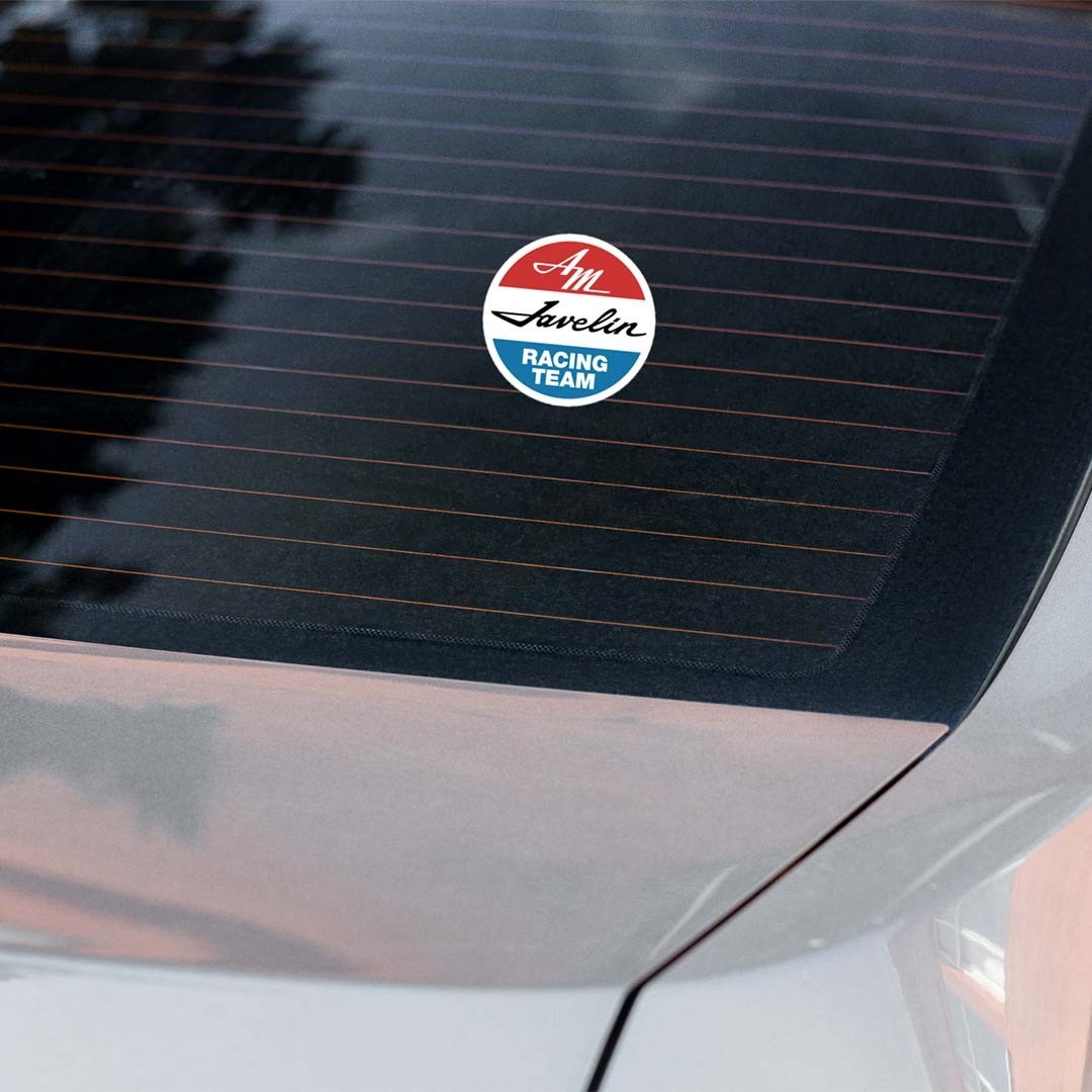 AMC Javelin Racing Team American Motors Retro Sticker – Bygone Brand
