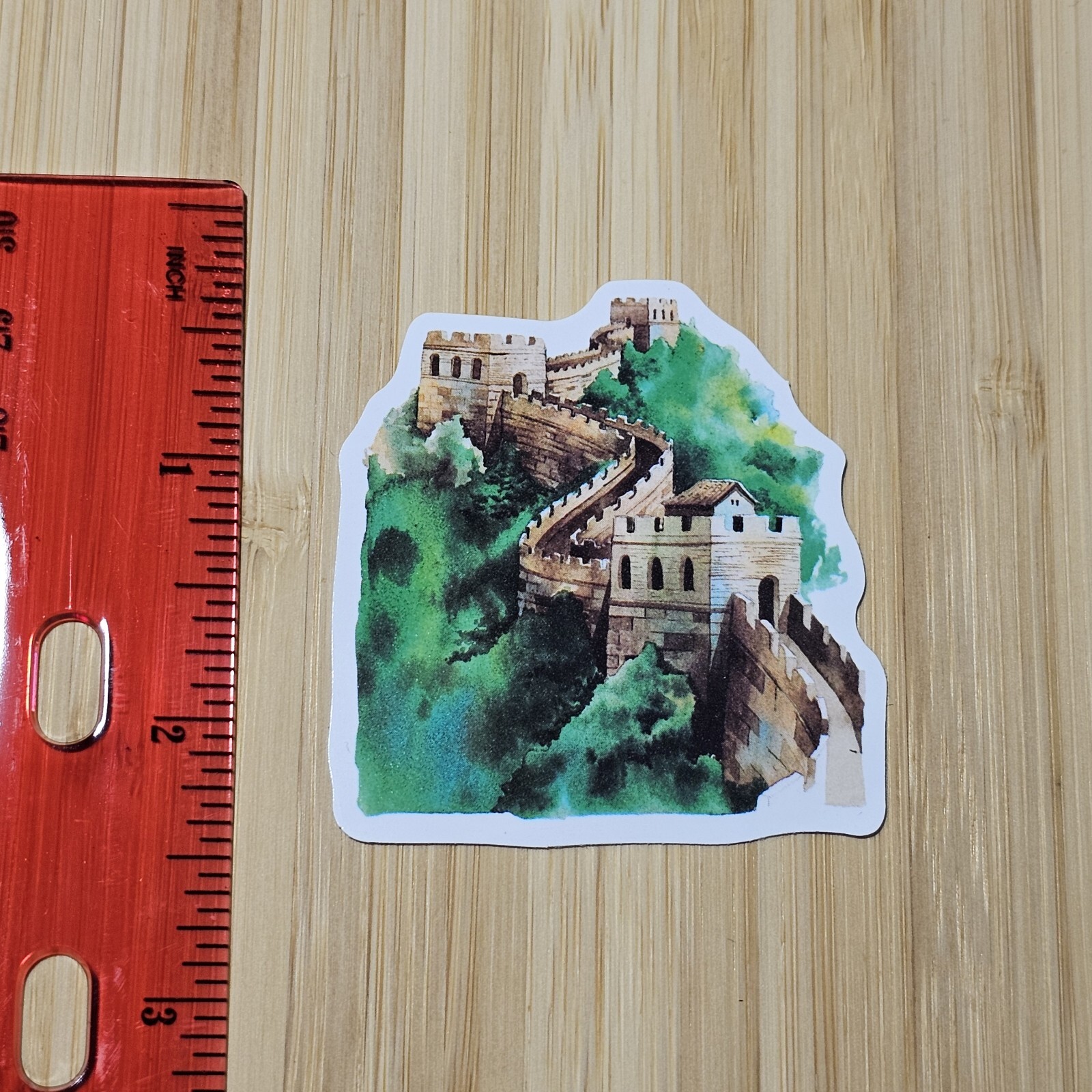 THR GREAT WALL OF CHINA S78 ART STICKER