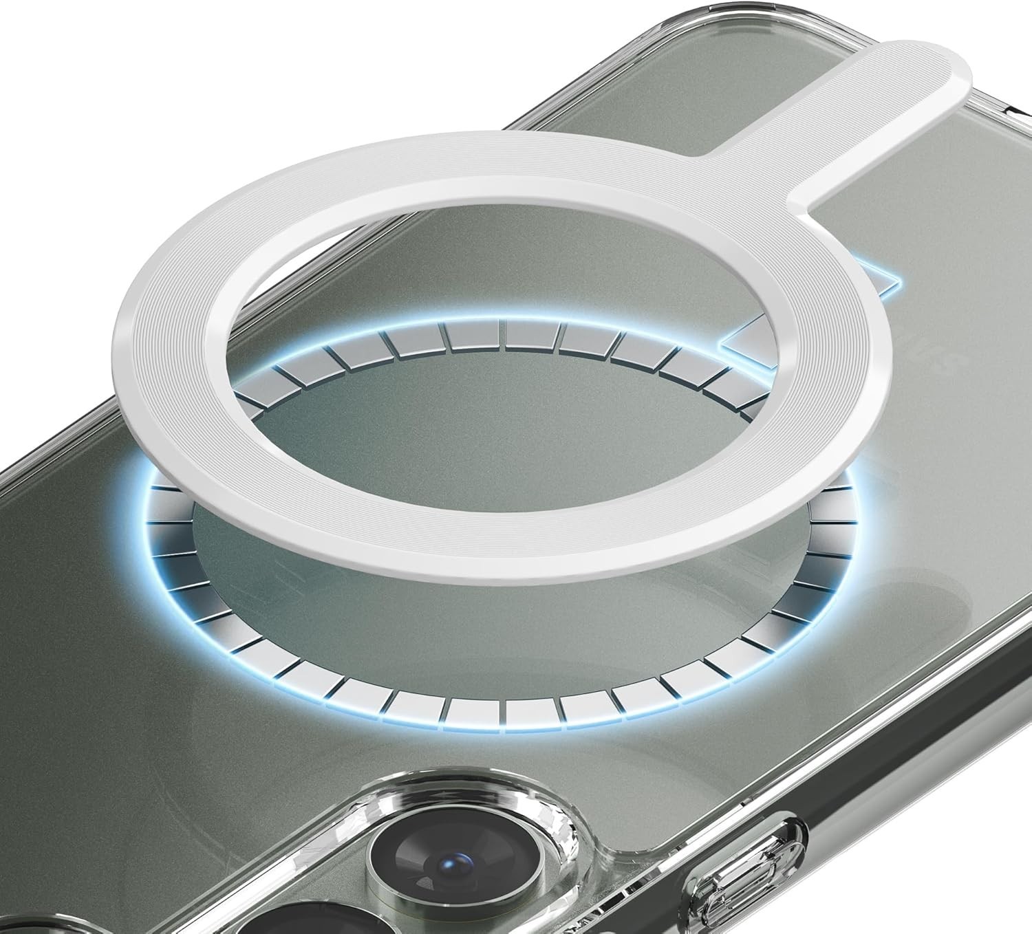 Strong Magnetic Ring for Wireless Charging, Fits iPhone and Galaxy Phones