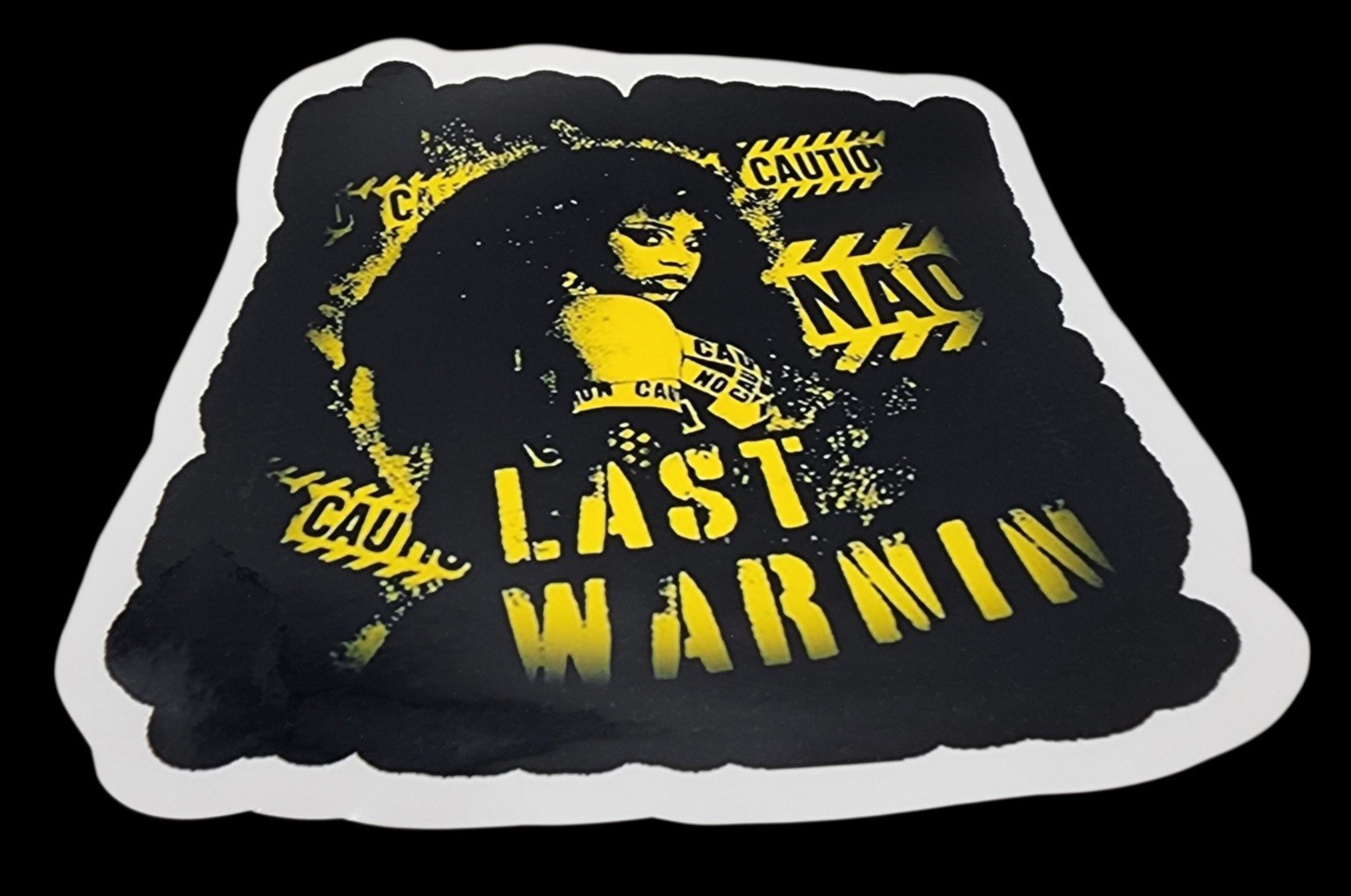 Female Wrestler Waterproof Car Decal Laptop Vinyl Sticker Large