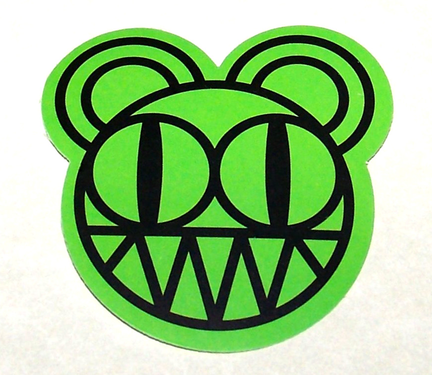 RADIOHEAD – Logo Die Cut Sticker Decal Music Band Rock Radiohead
